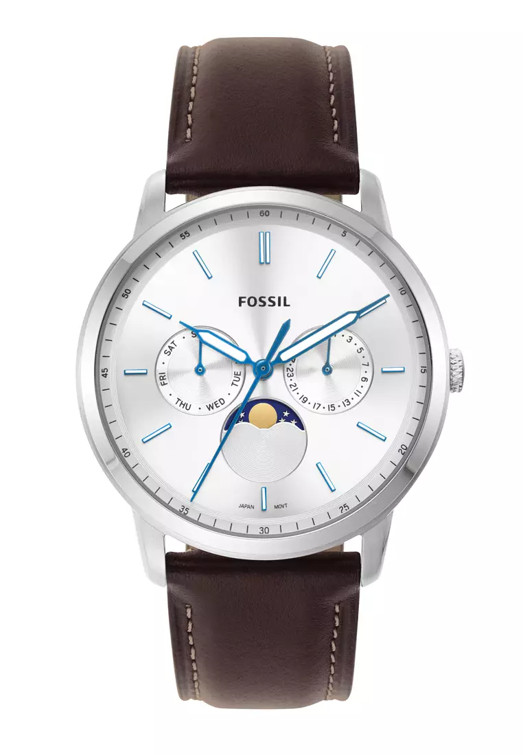 Buy Fossil Fossil Neutra Minimalist Brown Watch FS5905 Online | ZALORA ...