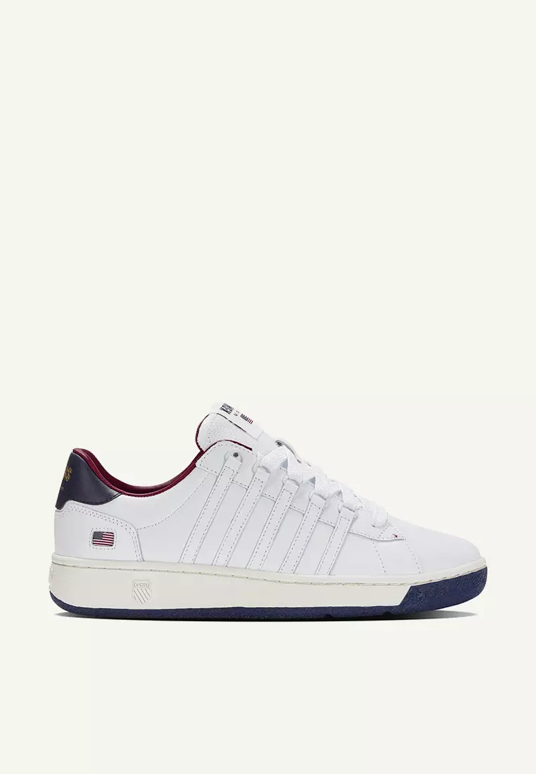 Discount on K-Swiss  shoes - SKU: Slamclassic Cc Usa Men's Shoes