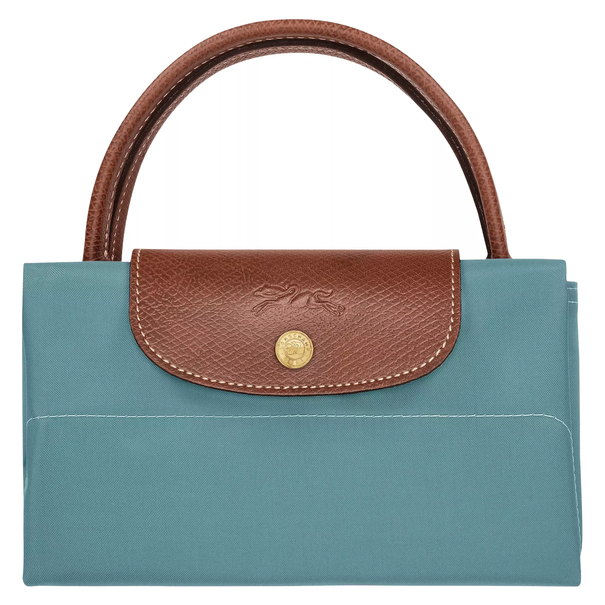 Le Pliage Original M Tote Bag - Blue Eucalyptus