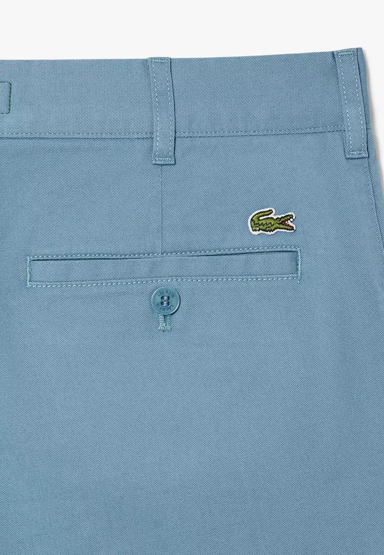 Slim Fit Stretch Cotton Bermuda Shorts