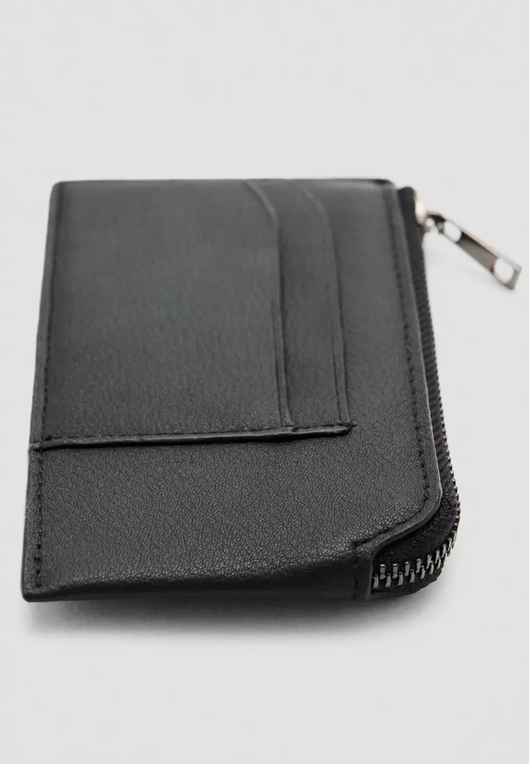 Faux-Leather Card Holder