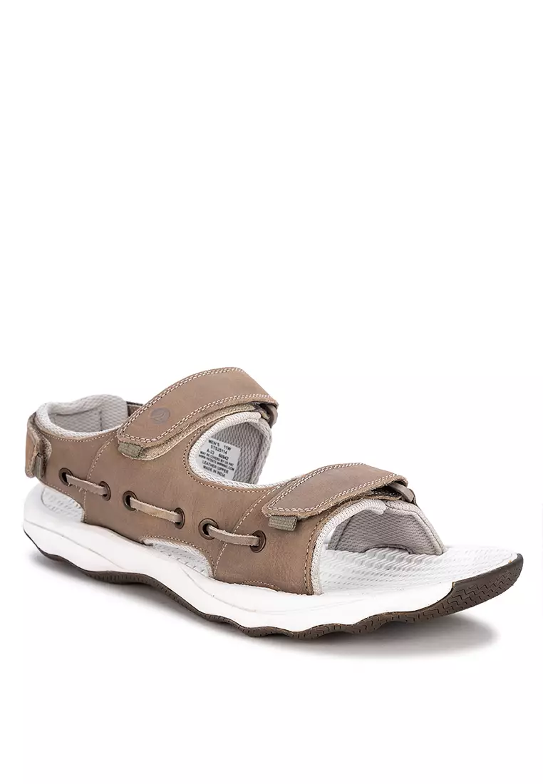 Discount on Sperry  shoes - SKU: Men's Rivington Leather Strap Sandals