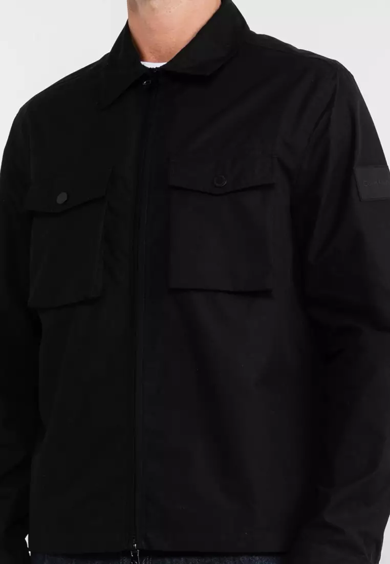 Calvin Klein Recycled Light Shirt Jacket - Calvin Klein Menswear 2024 ...
