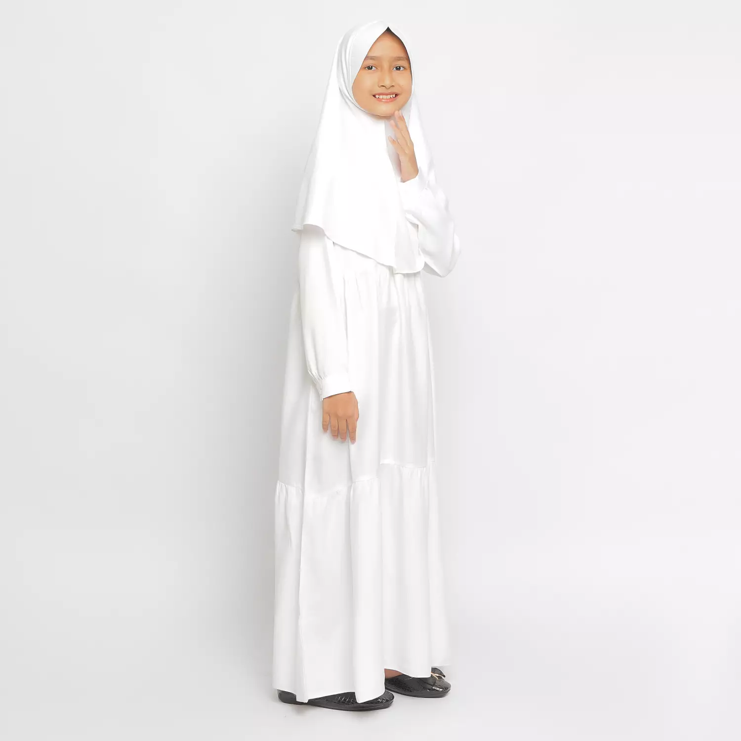 Gamis Anak GA 03 White