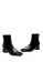 House of Avenues black Ladies Rhinestone Ornament Square Toe Heel Boots 5553 Black ABDC3SH0CB2678GS_4