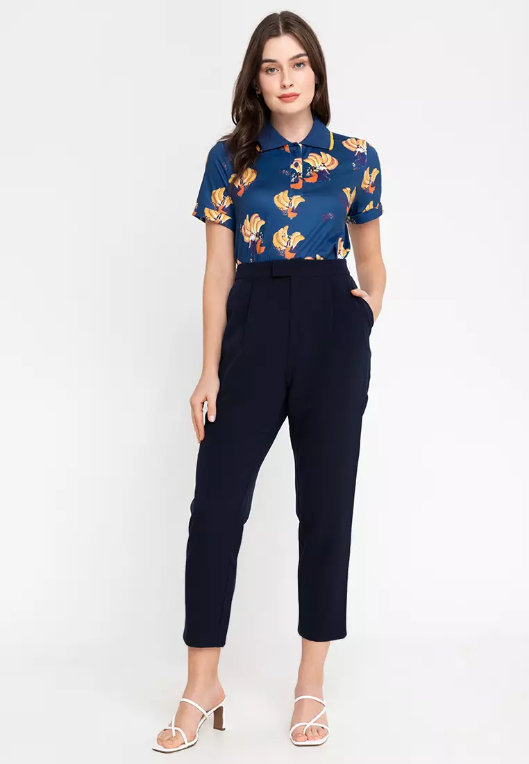 Plains and sales prints pantsuit