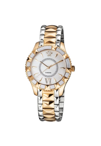 Gevril multi GV2 Venice Womens MOP Dial Two Tone Rose Stainless Steel Watch.. 585C7AC60EAB8BGS_1