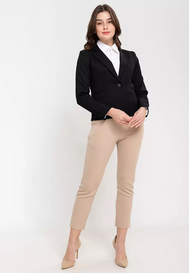Therese Blazer With Lapel