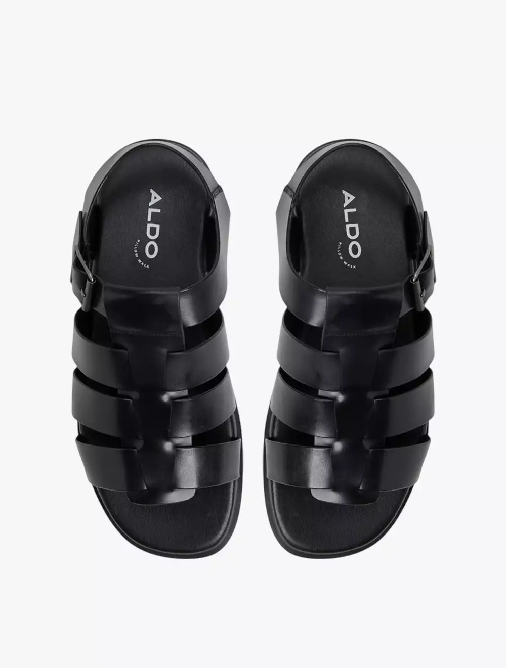 ALDO Darby Men's Flat Sandals - Black