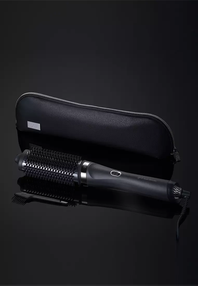 NEW Duet Blowdry Hair Dryer - 2-in-1 hair dryer brush in Black, wet to blow dried with no heat damage¹ for easy and smooth blow dries.