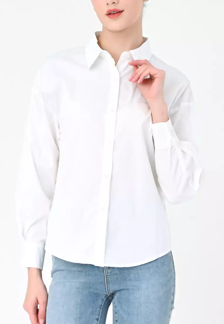 优雅通勤长袖上衣