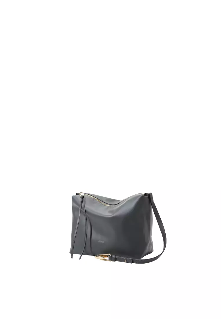 Clip Hobo Bag - Midnight Blue