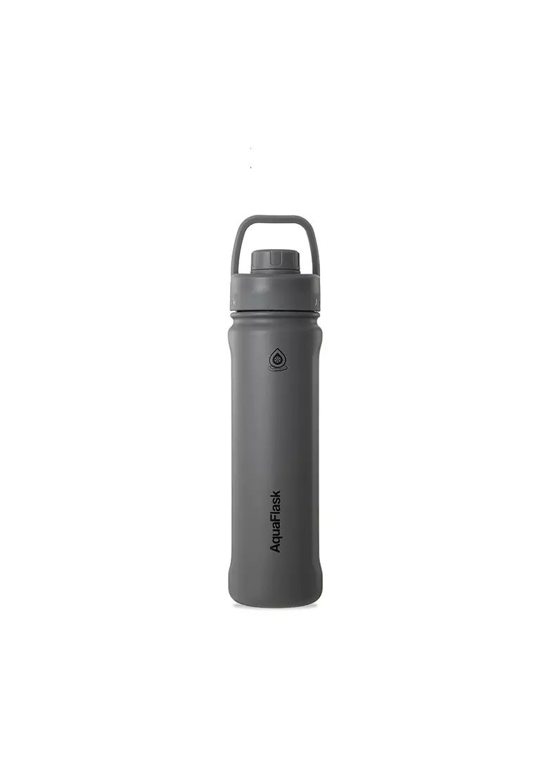 22oz Stone Gray New Sports Lid Bottle Wide Mouth Vacuum Insulated Stainless Steel Drinking Water Bottle