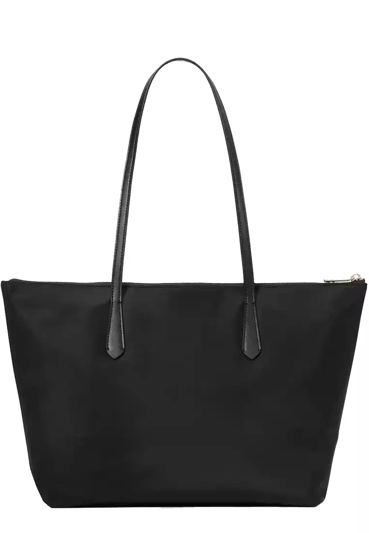 Kate Spade Kitt Nylon Large Tote Bag in Black kc455