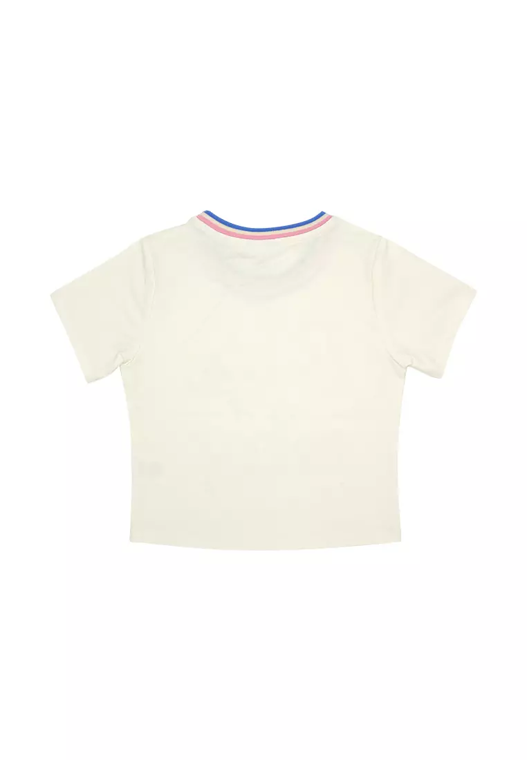 Girls Licensed Graphic Ringer T-Shirt "Living The Dream"