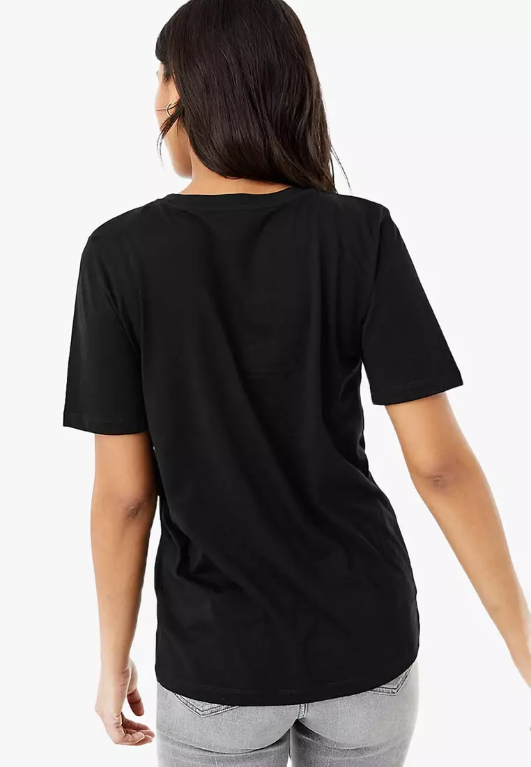 Pure Cotton Straight Fit T-Shirt