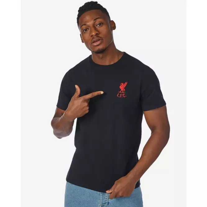 Liverpool FC Lfc Mens 82 Graphic Tee Black Men - Official LFC T Shirt Original Pria