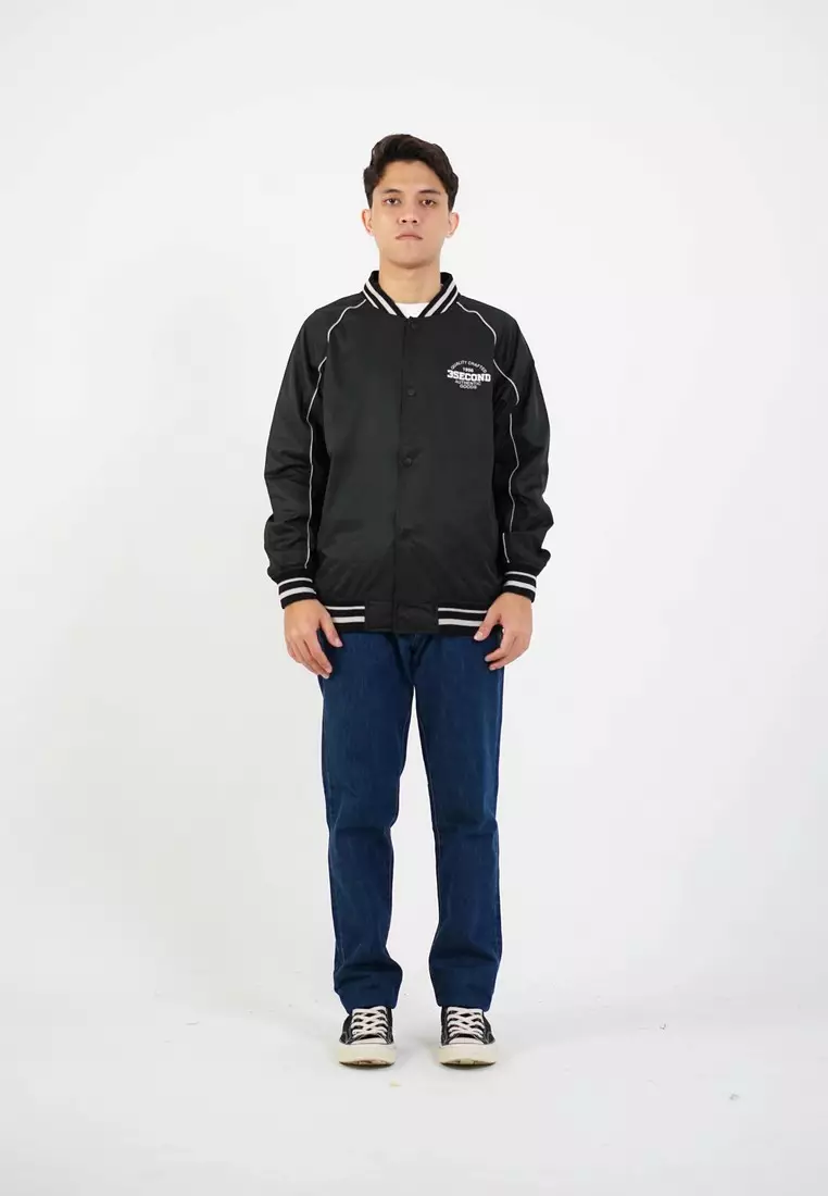 3Second Men's Bomber Jacket Regular Fit Atlas Pedro OL-C170225