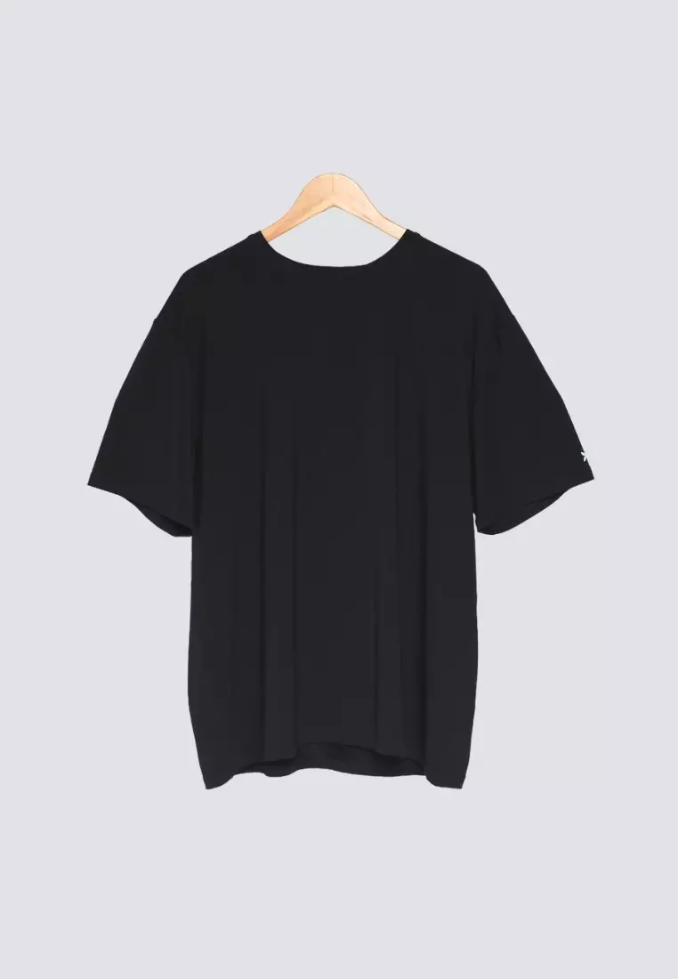 Buy Kualesa Bamboo Relaxed-Fit Black T-Shirt 2024 Online | ZALORA ...
