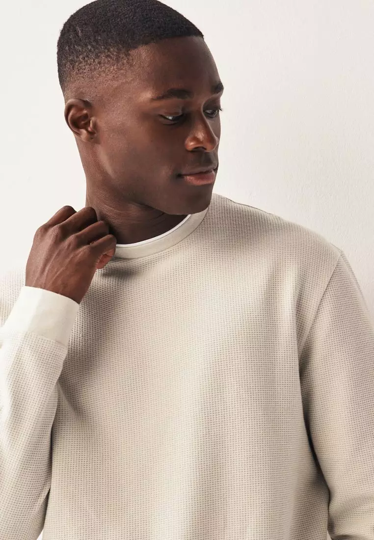 NEXT Long Sleeve Mock Layer T Shirt 2024 Buy NEXT Online