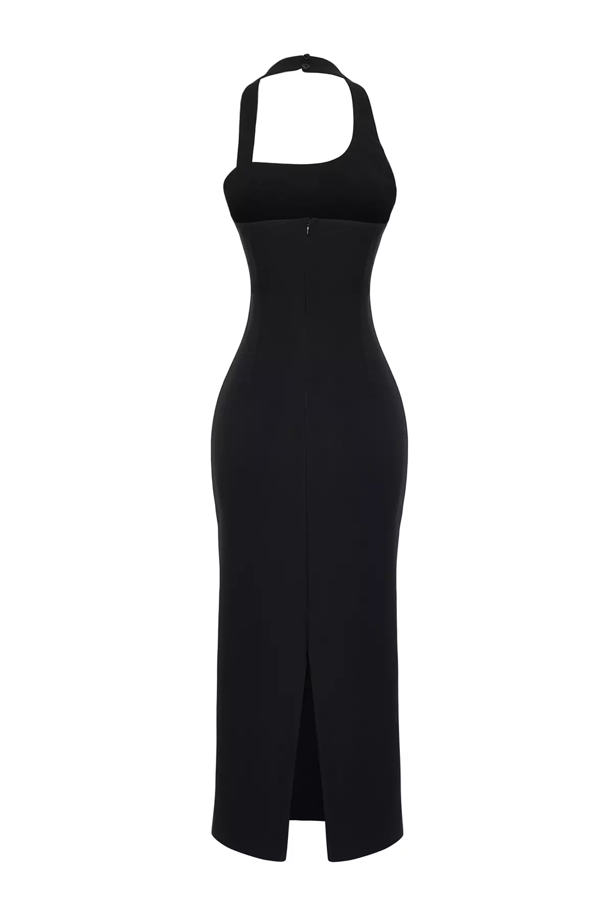 Straight Midi Sleeveless Stylish/Night Fitted Dress