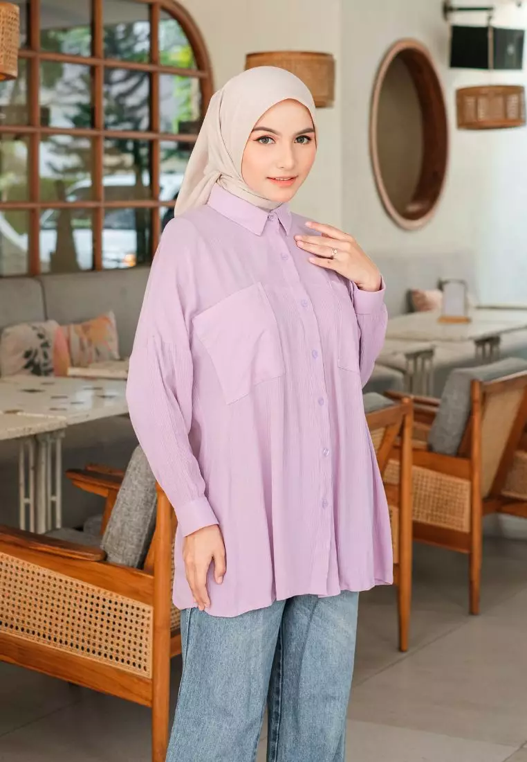 Nada Blouse Lilac