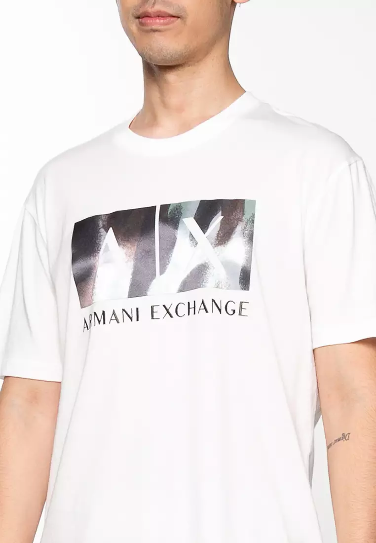 Armani Exchange Graphic Print T-Shirt 2025 | Buy Armani