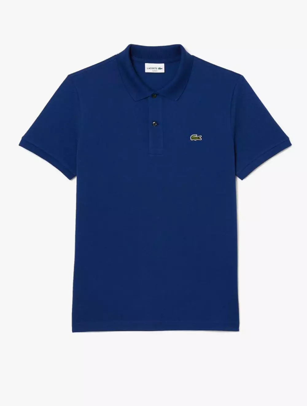 Slim Fit L.12.12 Piqué Polo Shirt - Blue