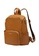 SEMBONIA brown Logo-Embossed Classic Backpack 63D45ACB5316E4GS_2