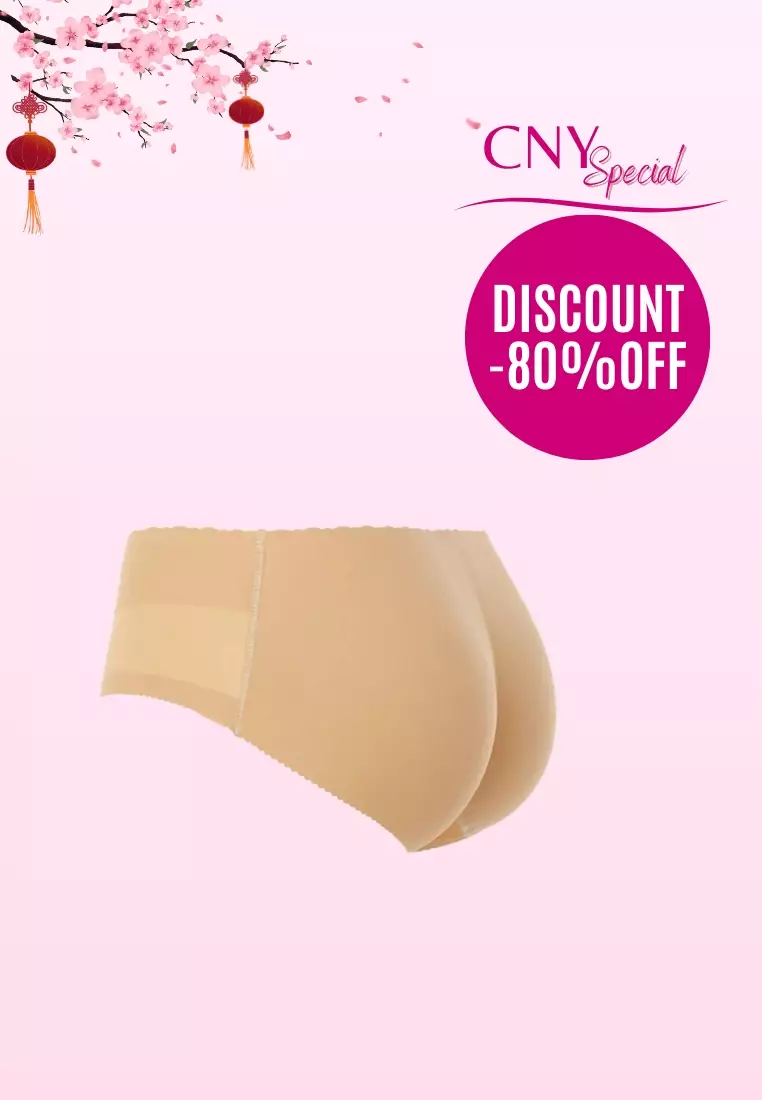 Kiss & Tell Kelsie Butt Lifter Low Waist Panties Seamless Padded Underwear  Hip Pads Enhancer Panty in Nude 2024, Buy Kiss & Tell Online