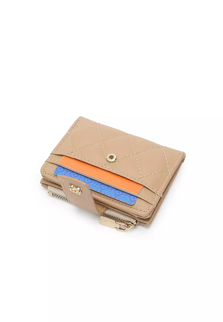 Women's Short Wallet / Purse (Dompet Wanita) - Cokelat