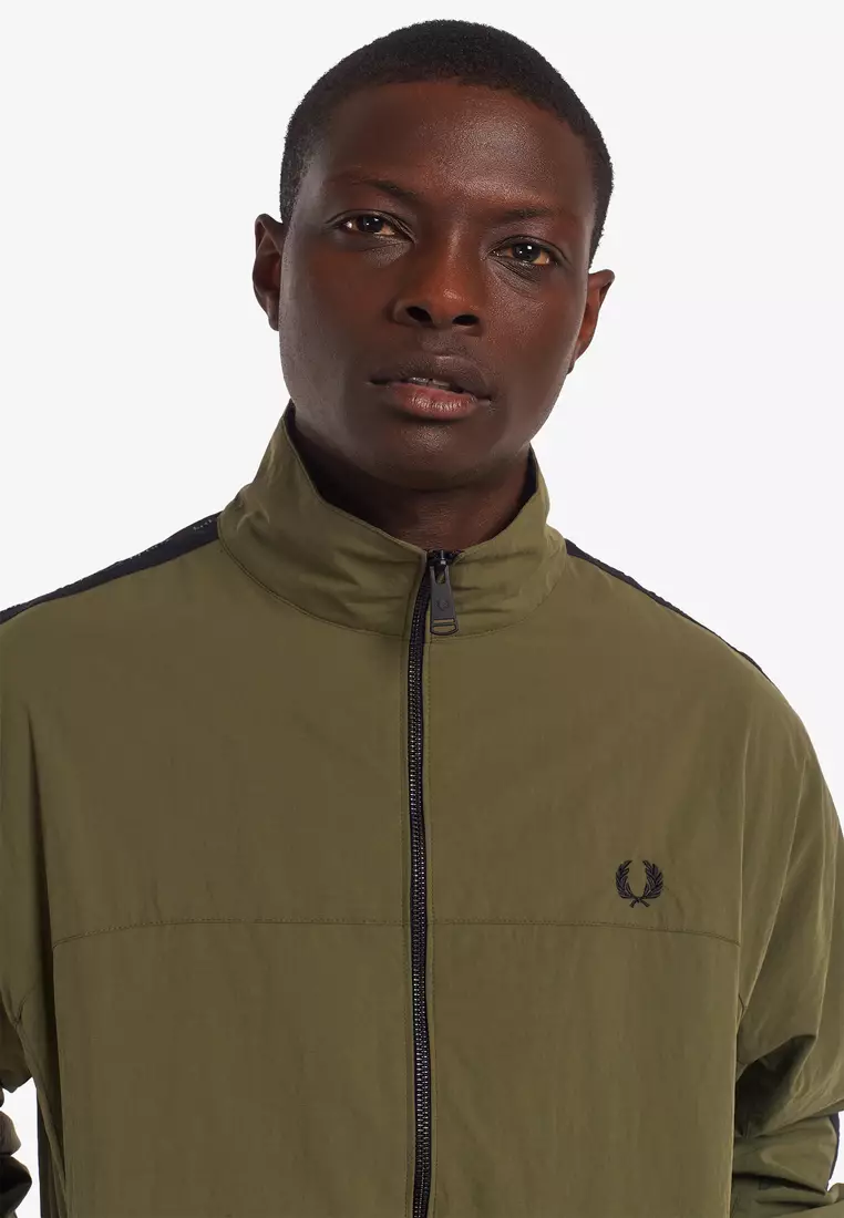 Fred perry tonal store taped track jacket