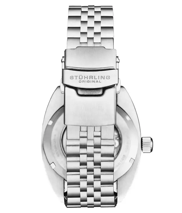 Jam Tangan Pria Automatic Diver Analog Stuhrling Depthmaster 1008-01 45mm