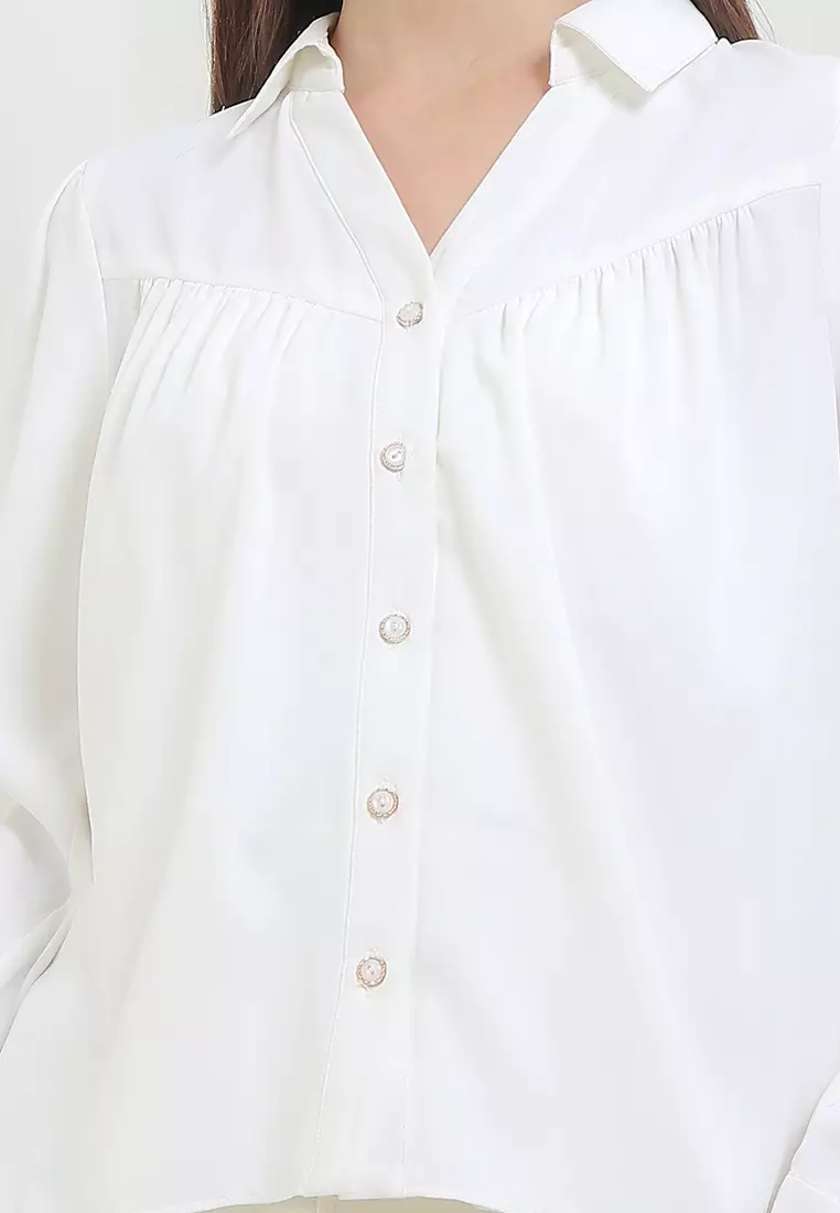 Kemeja Crepe - Elina Shirts