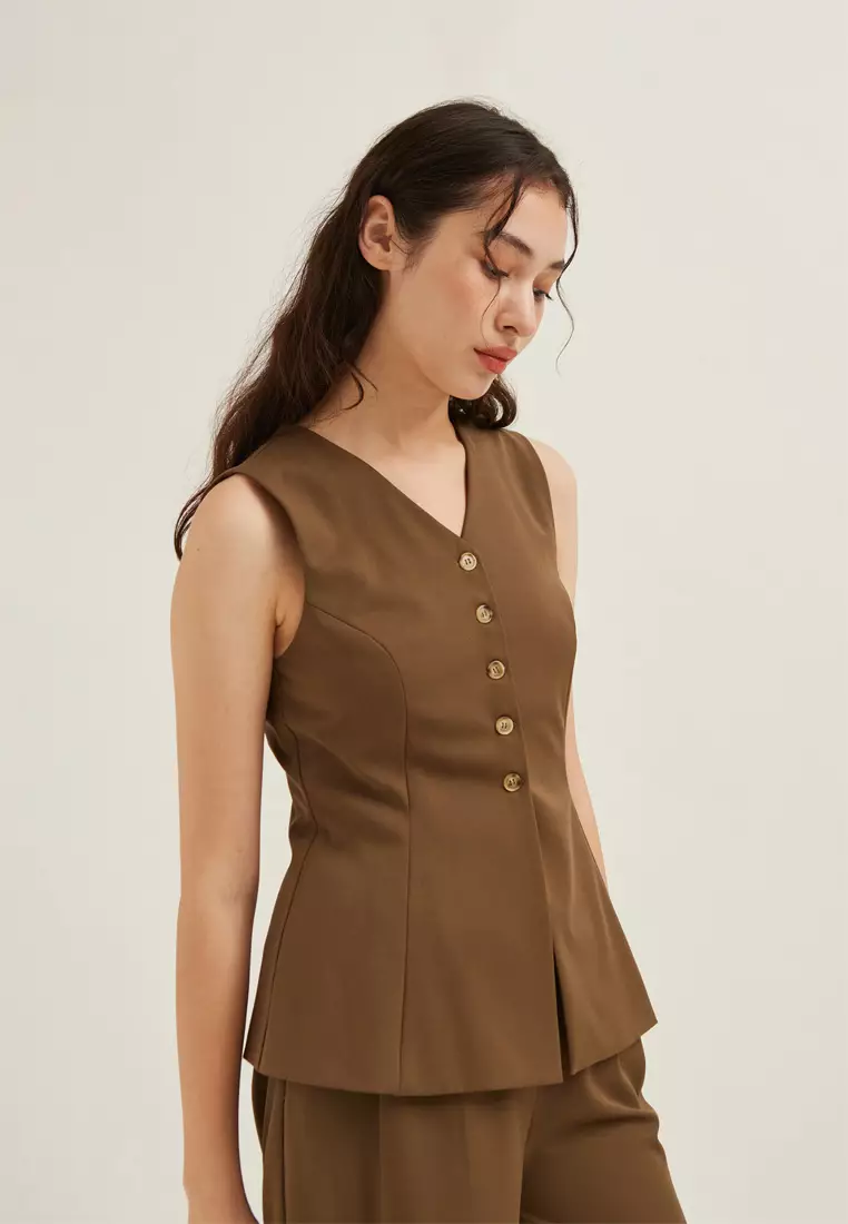Tailored V-Neck Vest