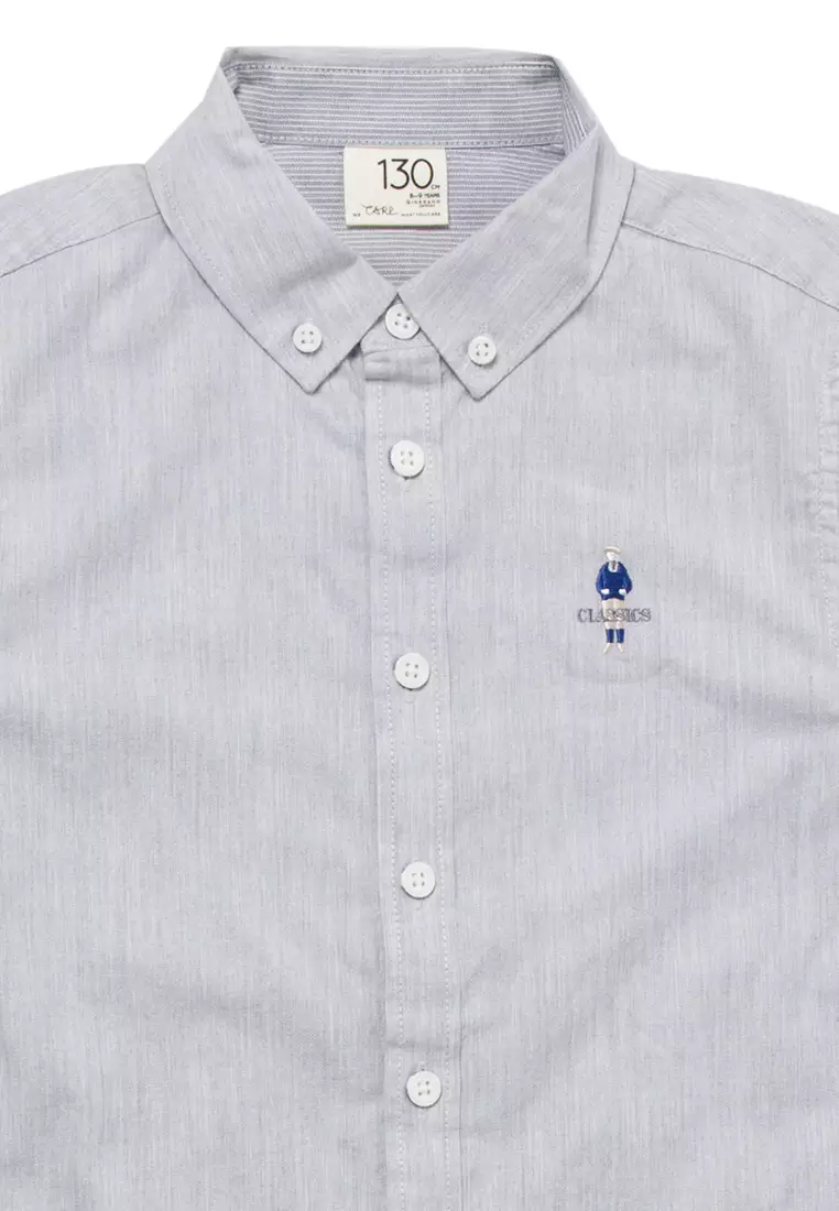Jual Giordano Junior Long Sleeve Classic Shirt Original 2024 | ZALORA  Indonesia ®