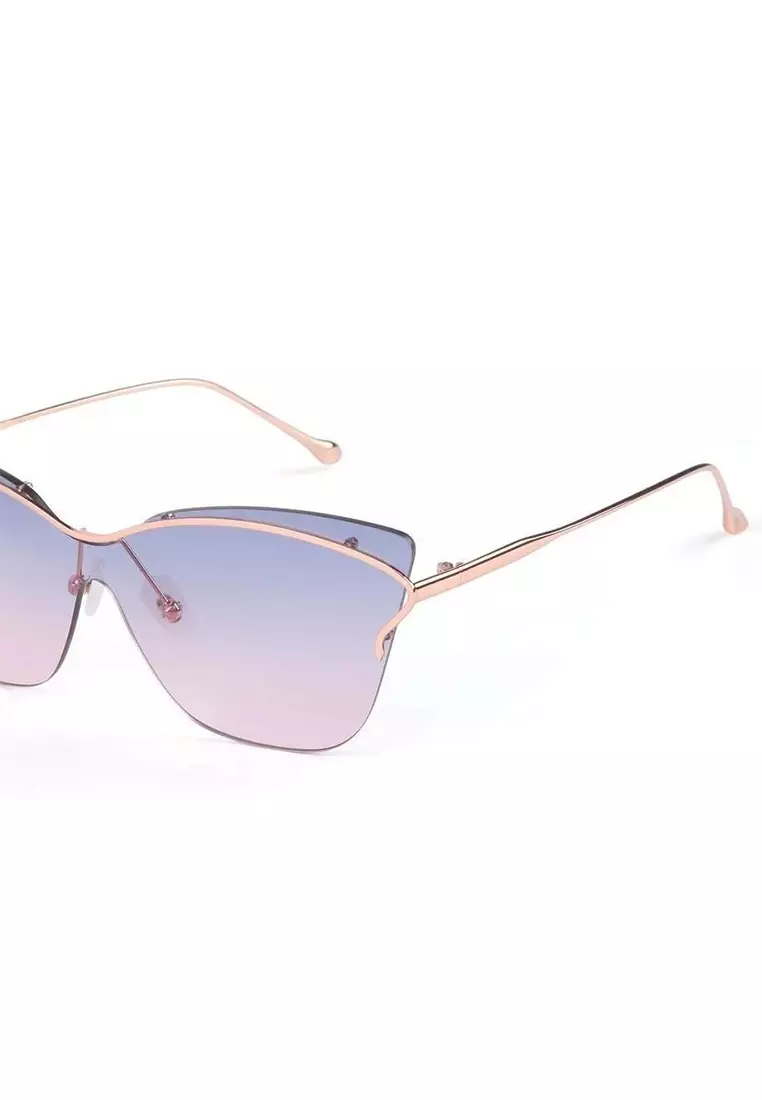 Kelly (KL3-Pink) Luxury Designer Sunglasses from London for Women