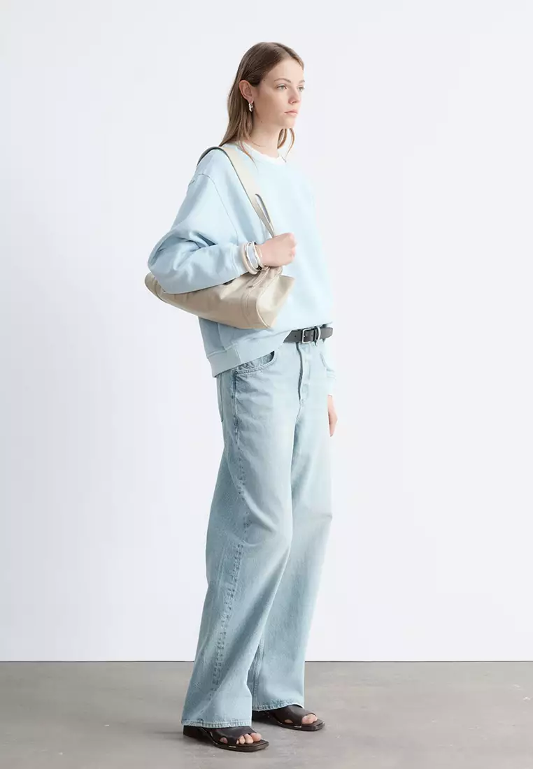 Oversized Cotton-Jersey Sweatshirt