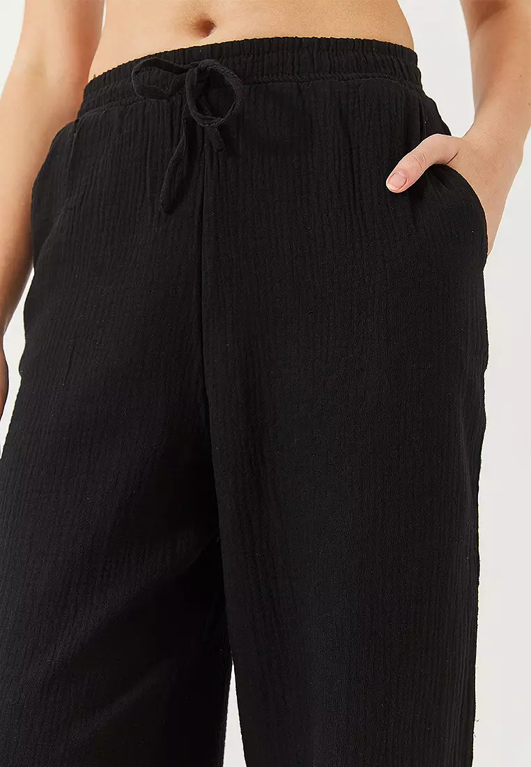 Muslin Palazzo Trousers