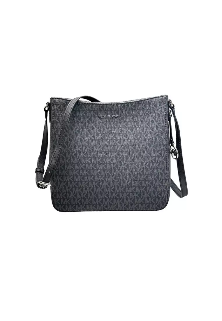 Michael kors jet set messenger black outlet