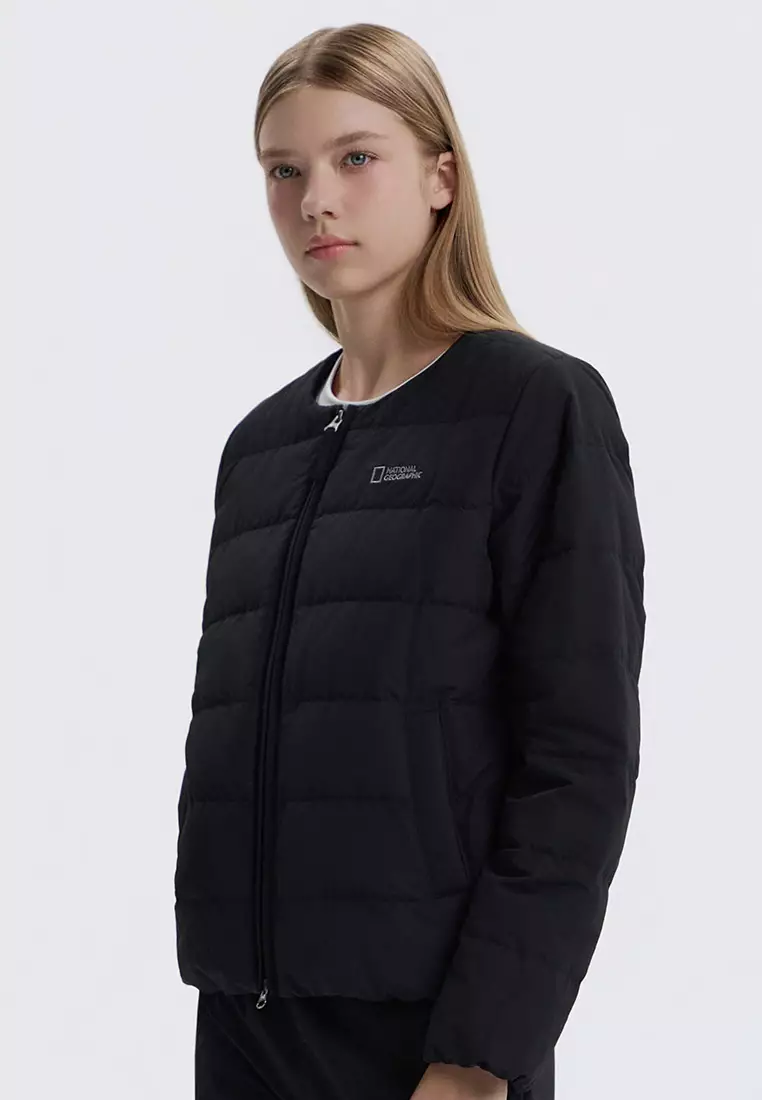 Women's HERON U-Neck Lightweight Down Jacket