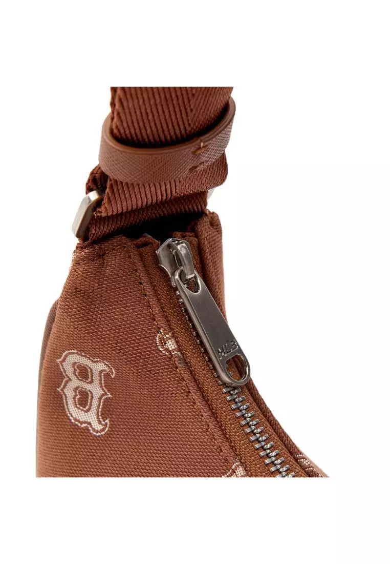 BIG CLASSIC MONOGRAM JACQUARD L-HOBO BAG BOSTON RED SOX