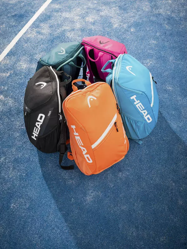 HEAD Tennis Tour Backpack 25L Green 260536 - Tas Tennis (Hijau)