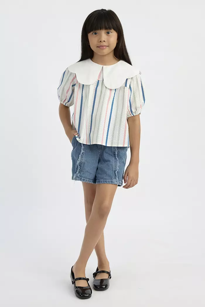 Jual Cottonink COTTONINK Mini - Atasan Kemeja Anak Perempuan Multicolor ...