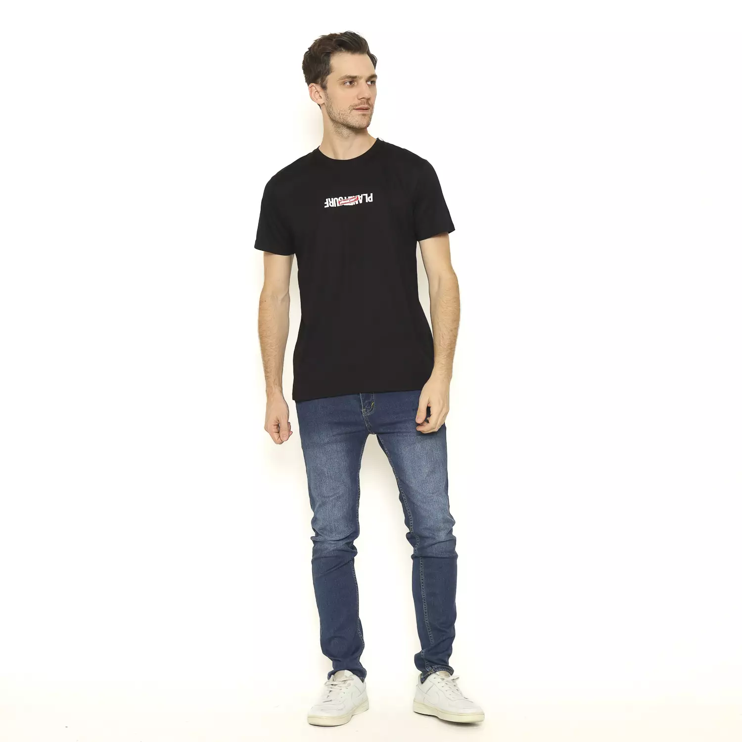 Planet Surf Clothing Kaos Lengan Pendek Pria Bunt Men Tee Planet Surf