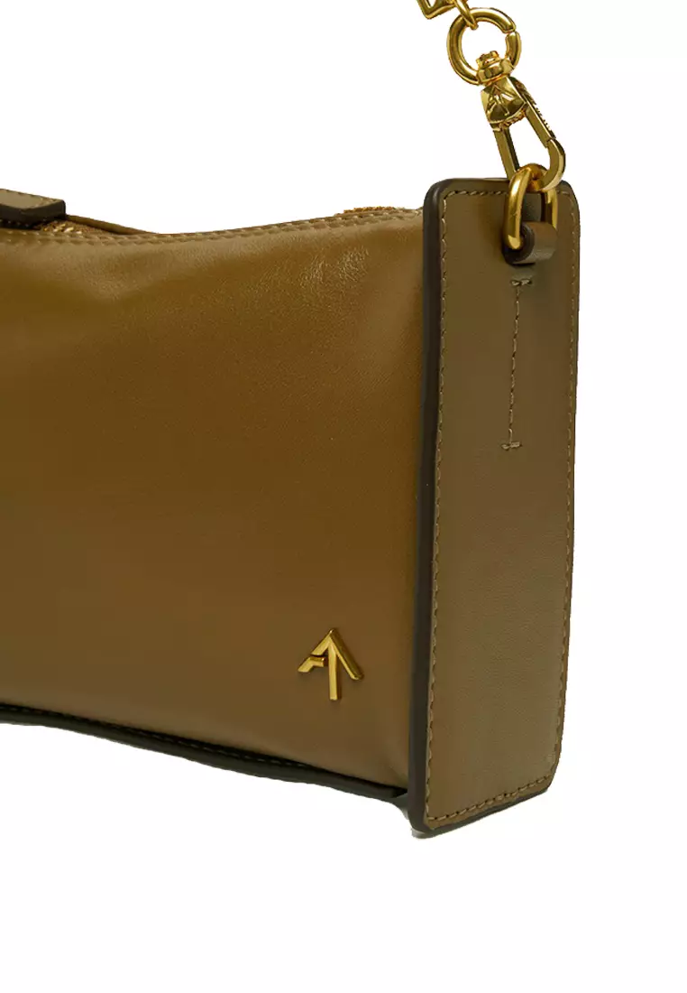 Manu Atelier Mini Carmen Crossbody Bag Mocha 2022434
