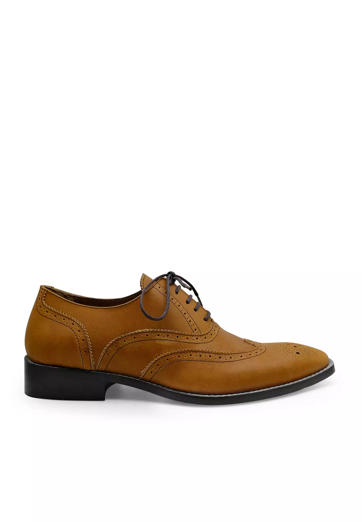 Diego Men Dress Oxford Shoes Derby Brogue Lace up Cow Leather