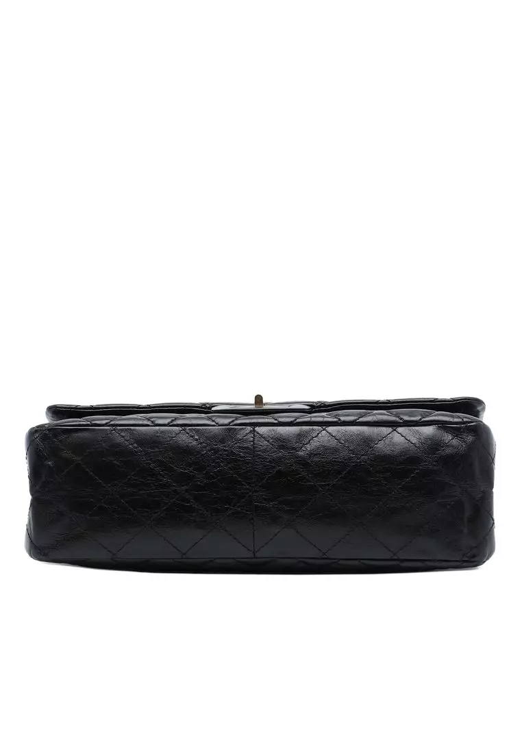 Pre-Loved Chanel Quilted Aged Calfskin Reissue 2.55 Double Flap 227