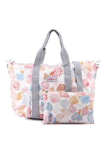 Buy Cath Kidston Seaside Shells Foldaway Overnight Bag Online Zalora Malaysia