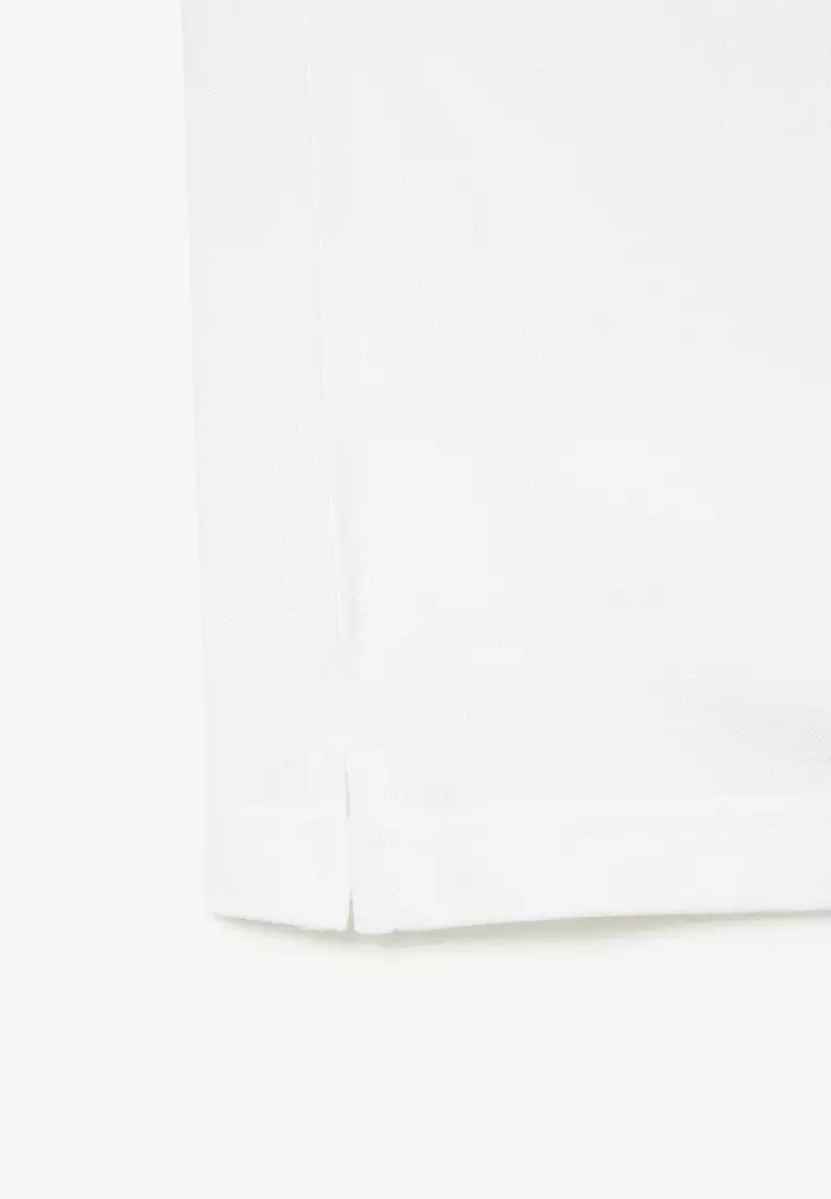 Slim Fit Stretch Piqué Polo Shirt
